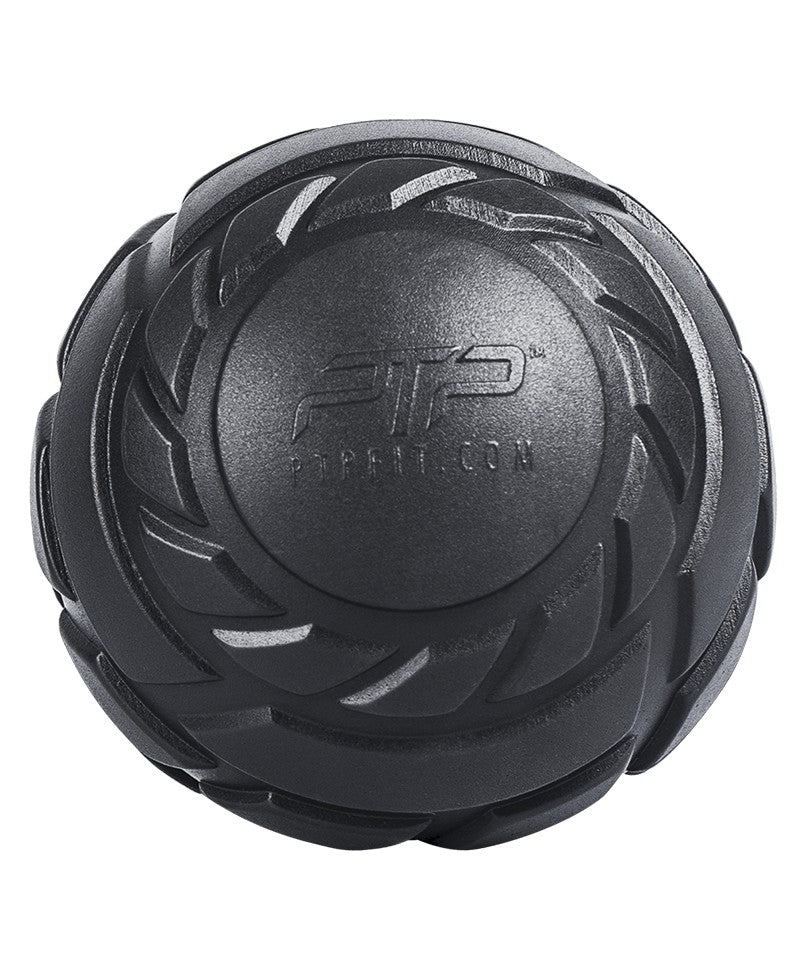 Myosphere Deep Tissue Massage Ball for Muscle Pain Relief - Black - Perfect for Back, Neck & Shoulder Tension Release at Home or Gym
