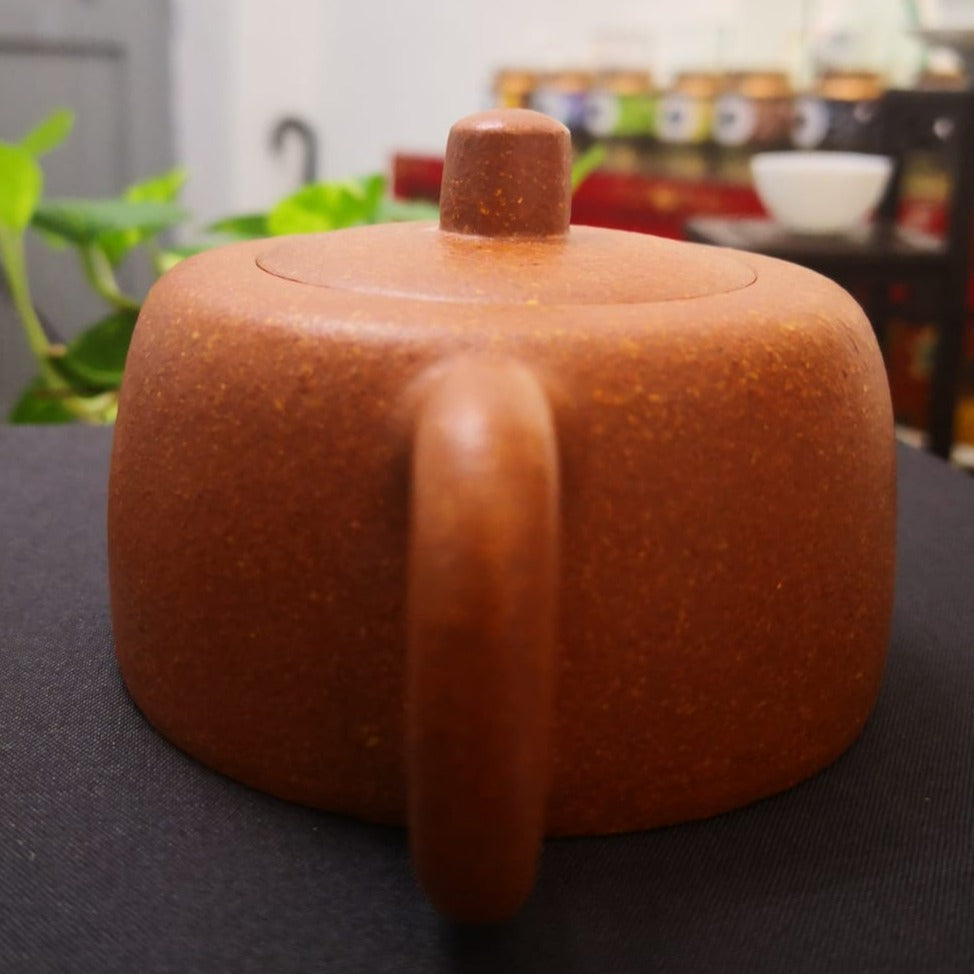 Premium Yixing Zisha Teapot - Huang Jiangpo Clay, Jinglan Style, Handcrafted by National-Level Senior Artisan Yong Shuying (L1 1993) | Perfect for Chinese Tea Ceremony, Gongfu Tea Brewing & Collectible Gift
