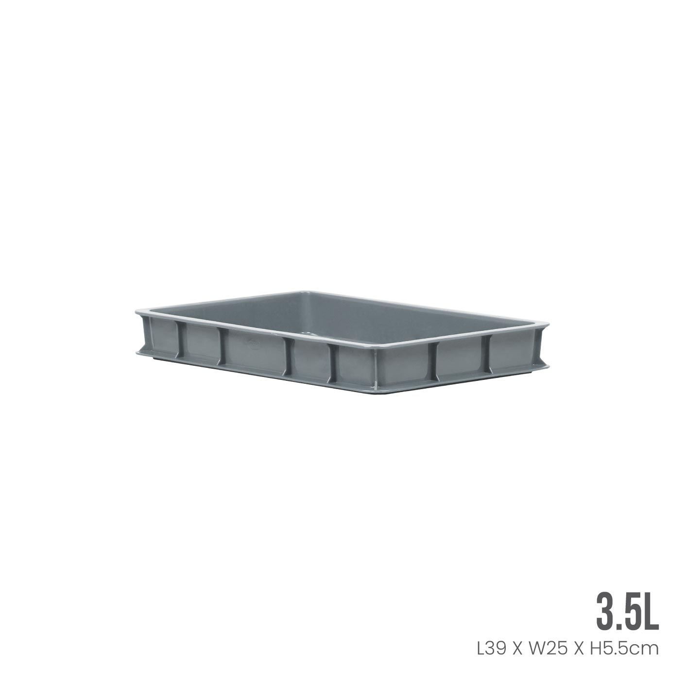Premium INDUSTRY TRAY (ID4622) - Heavy Duty Plastic Utility Tray for Workshop, Garage & Industrial Organization - Perfect for Tools, Hardware & Parts Storage