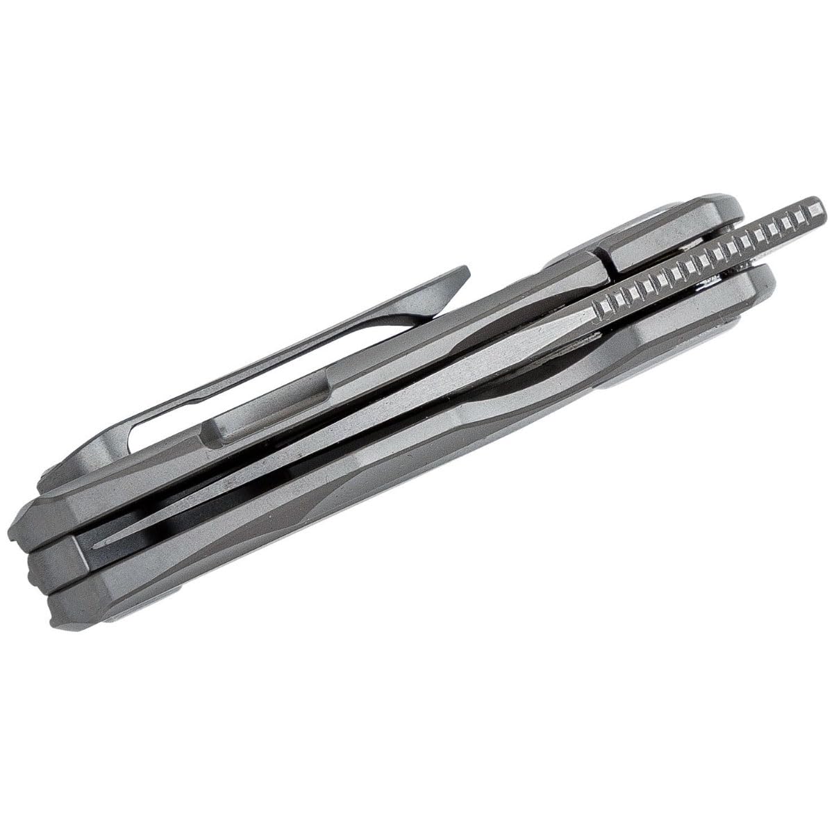 Bestech Knives BT1913A Tulip Framelock Gray EDC Folding Pocket Knife - Outdoor Camping, Hiking & Everyday Carry