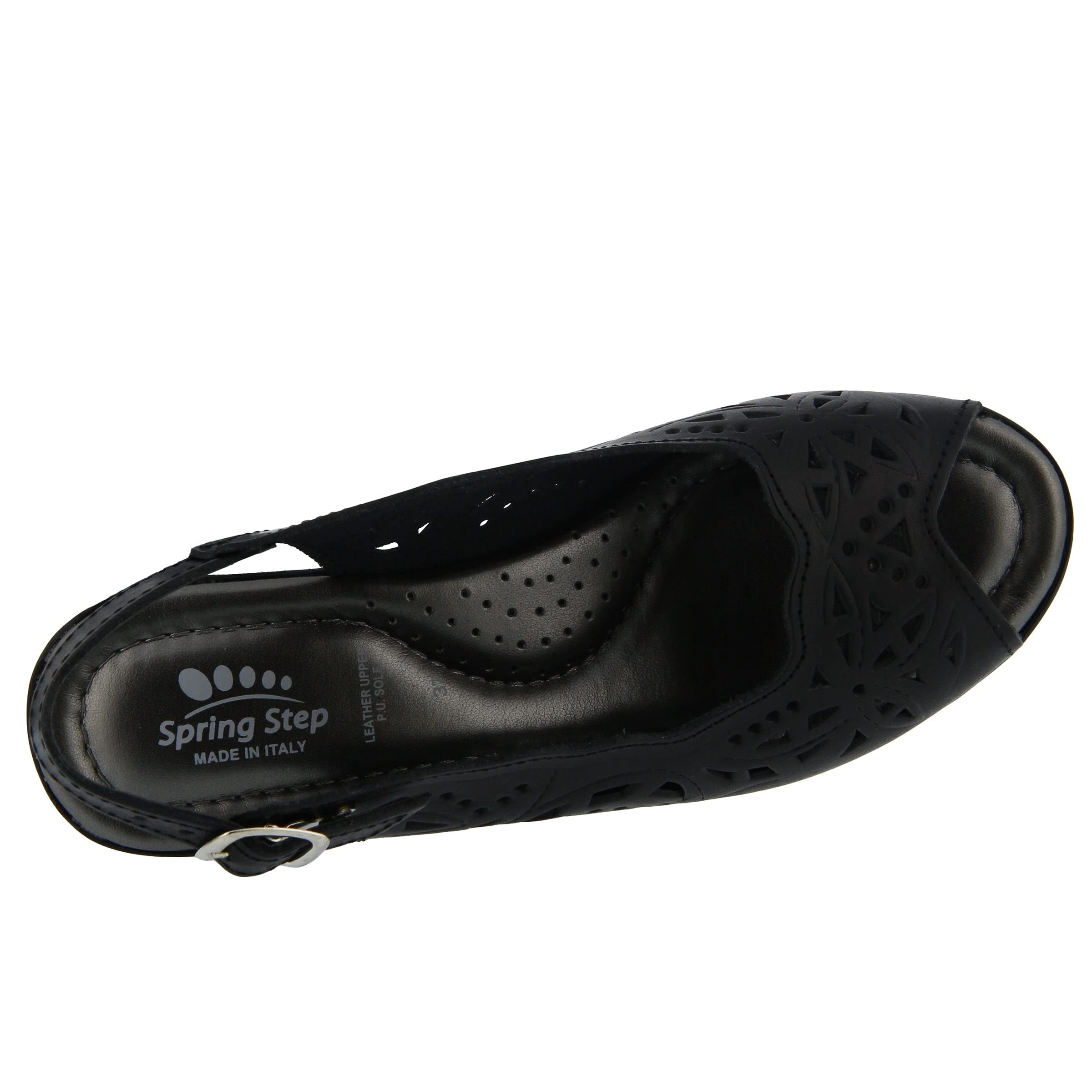 Spring Step Women's Orella Slingback Sandals - Comfortable Summer Dress Shoes for Women | Perfect for Weddings, Parties & Casual Outings
