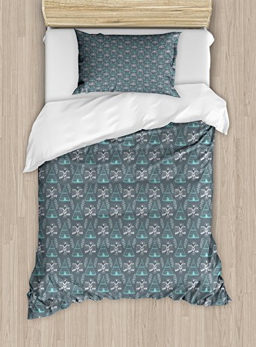 Charcoal Grey Turquoise