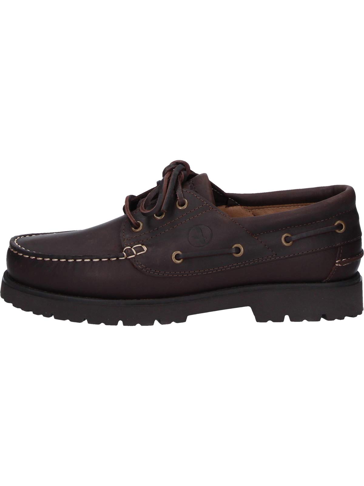 Aigle Men's Tarmac Moccasins - Waterproof Leather Slip-On Shoes for Outdoor Walking & Casual Wear
