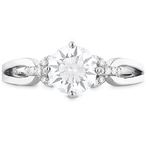 Hearts On Fire Brielle Diamond Engagement Ring for Women - Perfect for Proposals, Weddings & Anniversaries