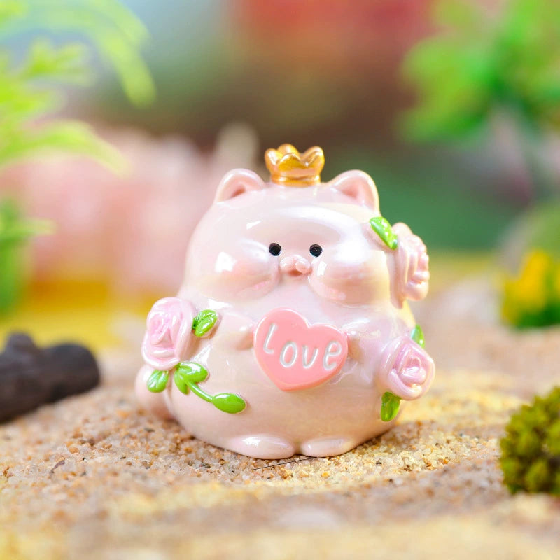 Cat Qian Sui Bean Series Blind Box - Cute Collectible Cat Figures for Cat Lovers | Perfect for Gifts, Display & Surprise Unboxing Fun