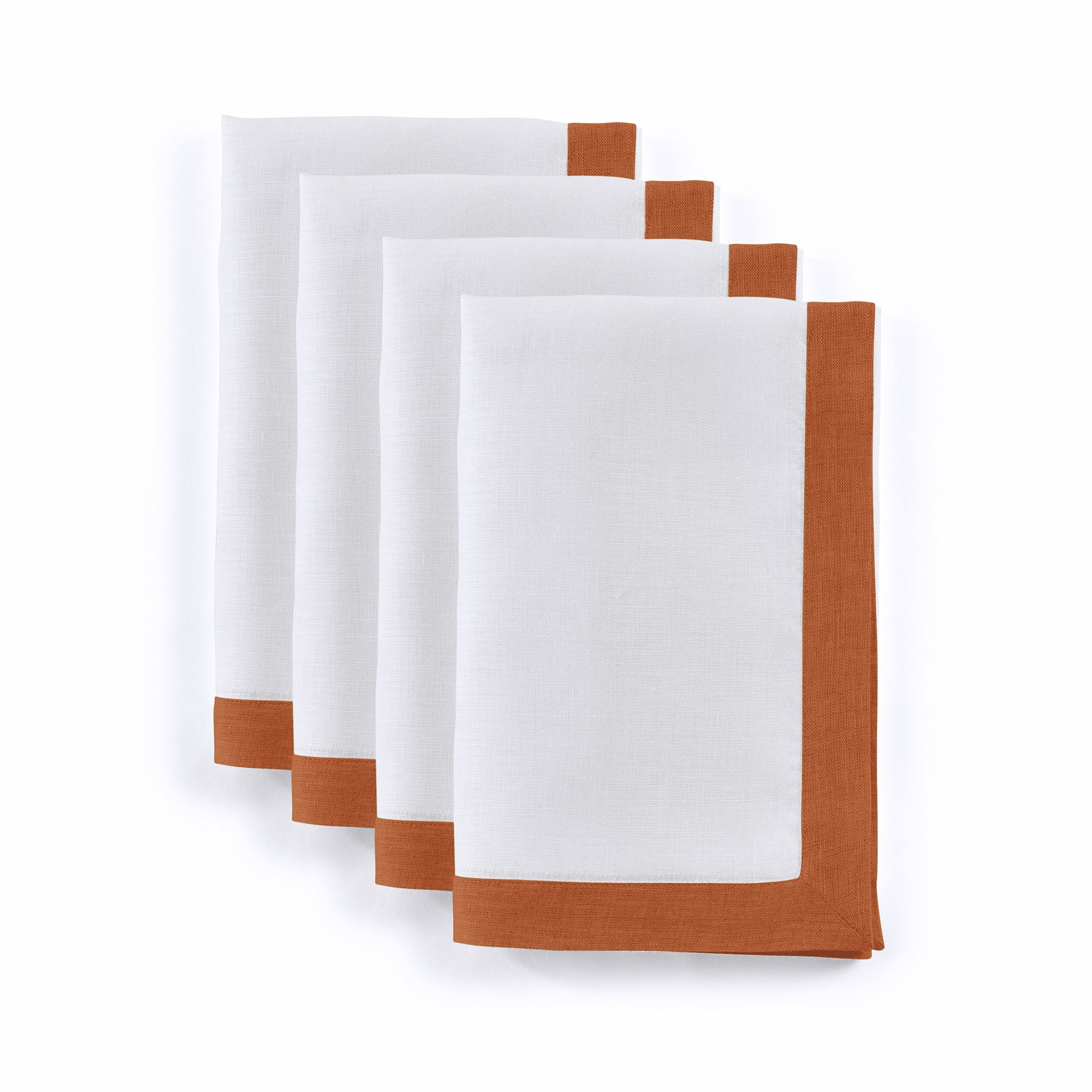 Premium Classic Cotton Napkins - Set of 4 for Elegant Dining, Dinner Parties & Home Decor | Soft, Durable & Washable Table Linens