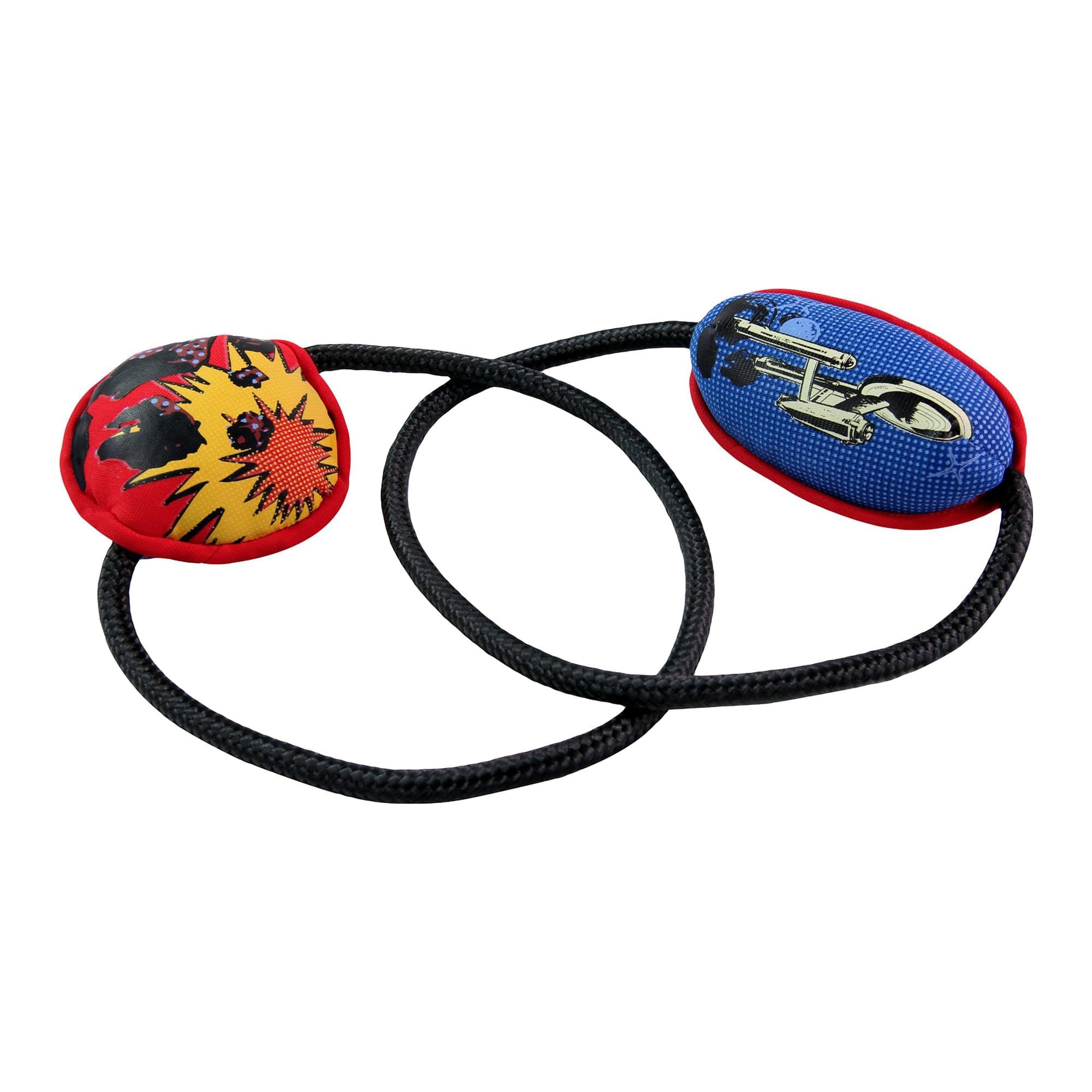 Star Trek Dog Chew Toy - Durable Rope Chew Toy for Aggressive Chewers, Interactive Play & Dental Health | Perfect for Puppies, Medium & Large Dogs | Indoor & Outdoor Use