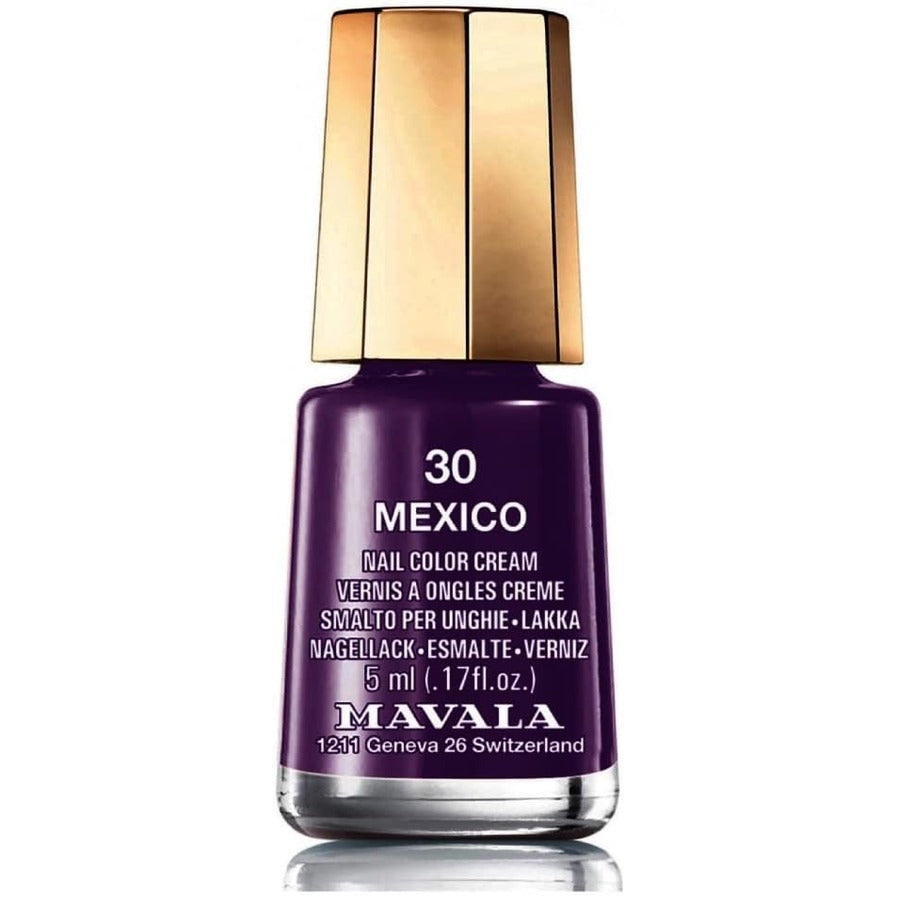Mavala Nail Polish - Long Lasting Vegan Formula, Mexico Collection 5ml - Perfect for Manicures, Pedicures & Nail Art