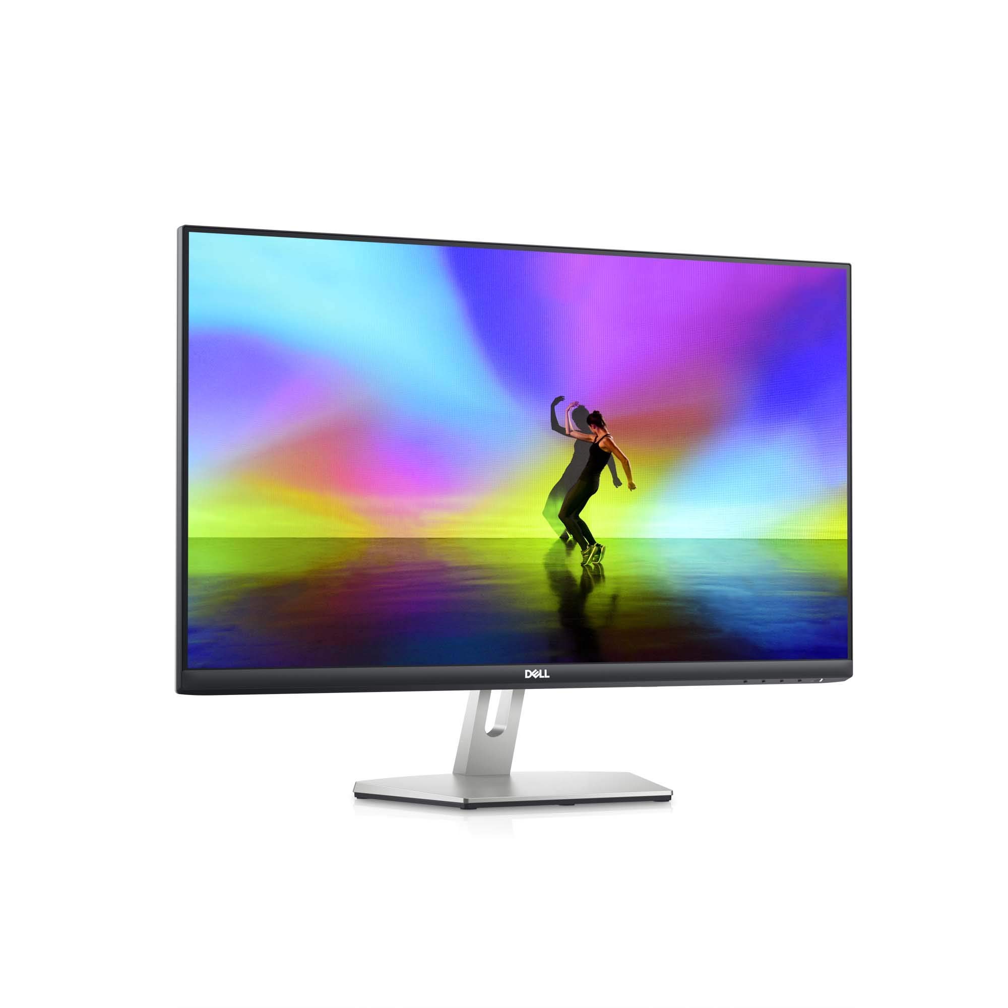 **Dell S2721H 27-Inch Full HD 1080p IPS Monitor with AMD FreeSync, Ultra-Thin Bezel, Built-in Speakers - Silver & Black (Renewed) - Perfect for Gaming, Office Work, and Home Entertainment**