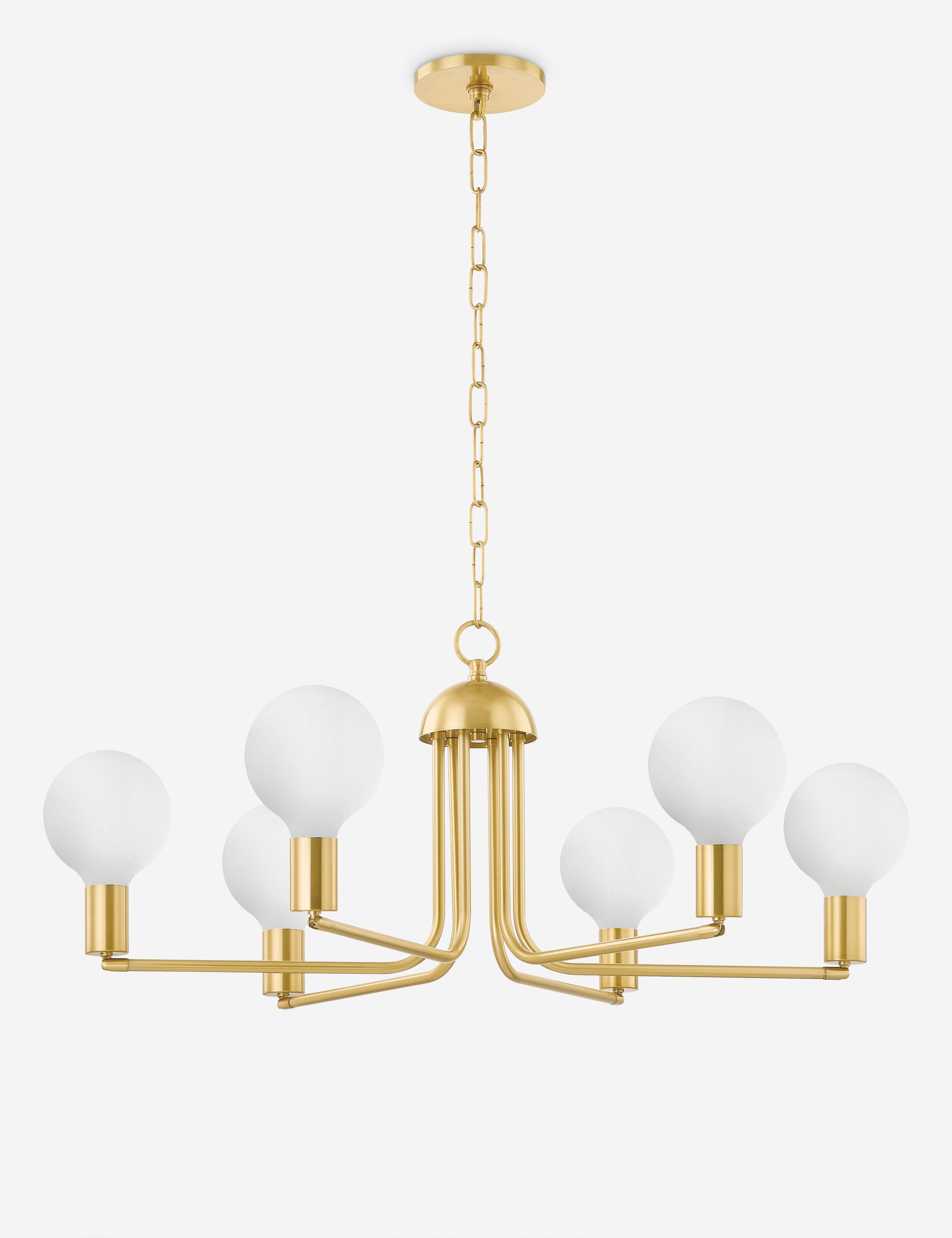 Bridger Chandelier - Modern Crystal Ceiling Light Fixture for Dining Room & Living Room | Elegant Home Decor Lighting for Bedroom, Hallway & Entryway
