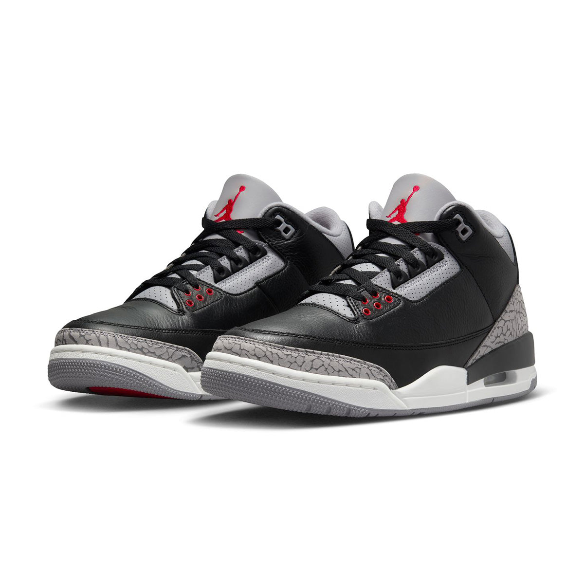 Air Jordan 3 Retro 'Black Cement' Men's Basketball Shoes - Classic Nike Sneakers for Streetwear & Casual Style | Perfect for Basketball, Gym & Everyday Wear