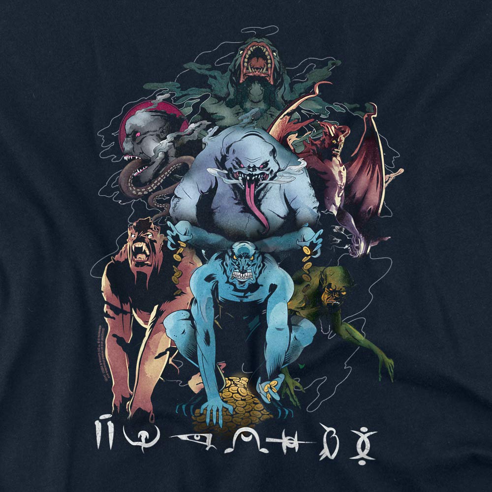 Shazam! Movie Seven Sins Unisex T-Shirt for Men & Women - Superhero Graphic Tee for Cosplay, Comic Con & Casual Wear