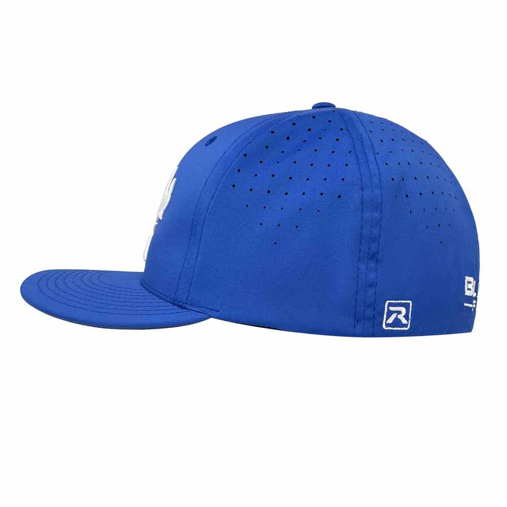 Blacktiph Royal Blue 3D Embroidered Fitted Baseball Cap for Men & Women - Small/Medium Size - Perfect for Outdoor Sports, Casual Wear & Street Fashion