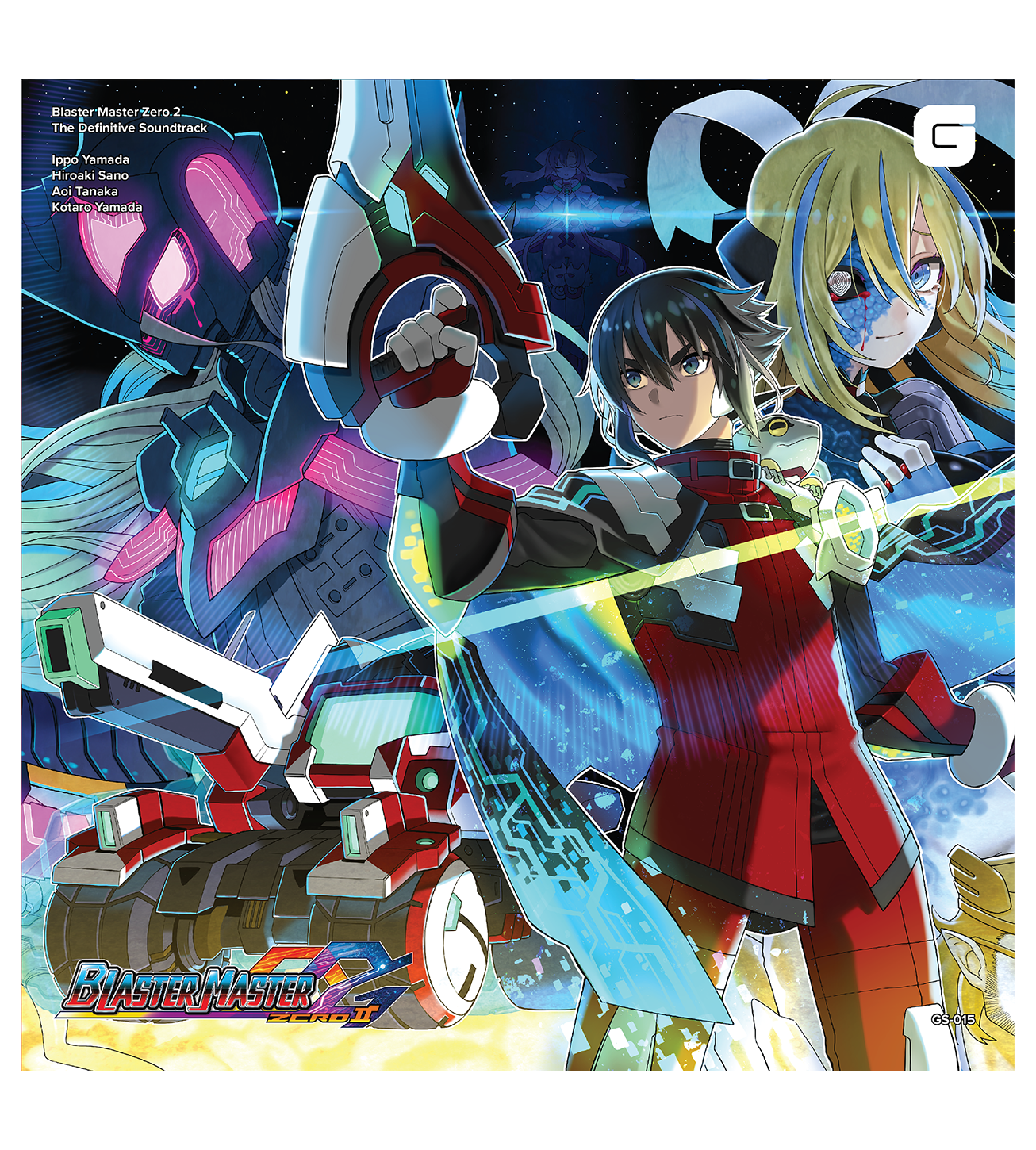 Blaster Master Zero 2 Original Video Game Soundtrack 2LP Vinyl Record - Limited Edition for Gaming Music Collectors & Retro Video Game Fans - Perfect for Home Decor, Gaming Room Display & Vinyl Enthusiasts