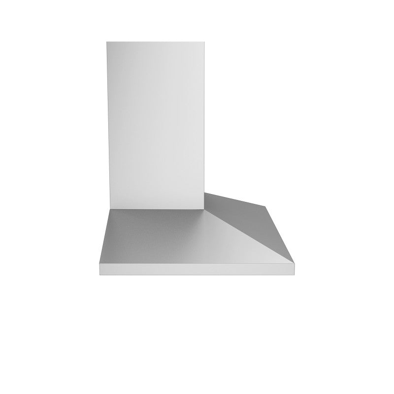 WPC436 Pyramid Range Hood - Stainless Steel Kitchen Exhaust Hood with LED Lights for Modern Home Cooking