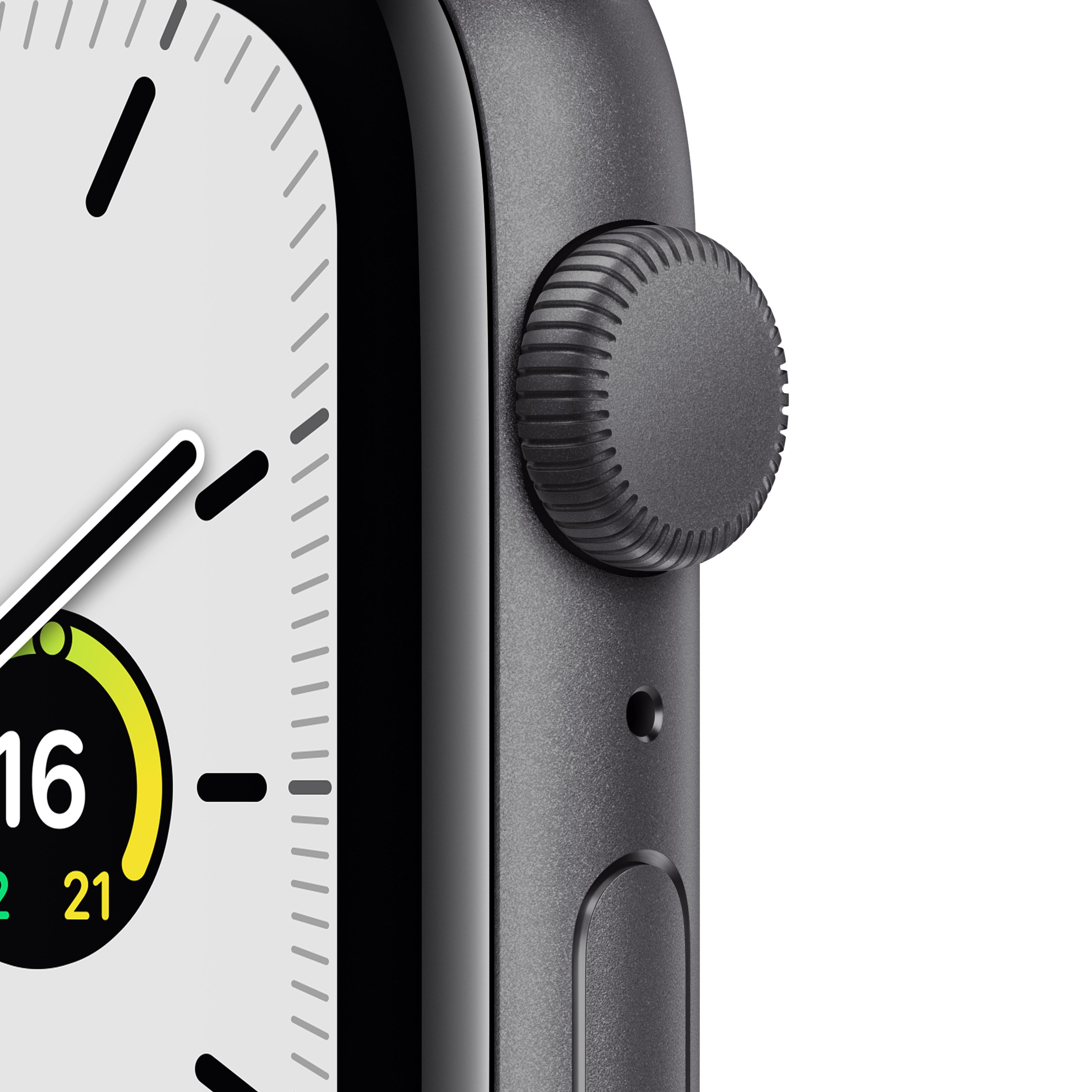 Apple Watch SE (44mm, GPS) - Space Gray Aluminum Case with Midnight Sport Band - Perfect for Fitness Tracking & Daily Wear