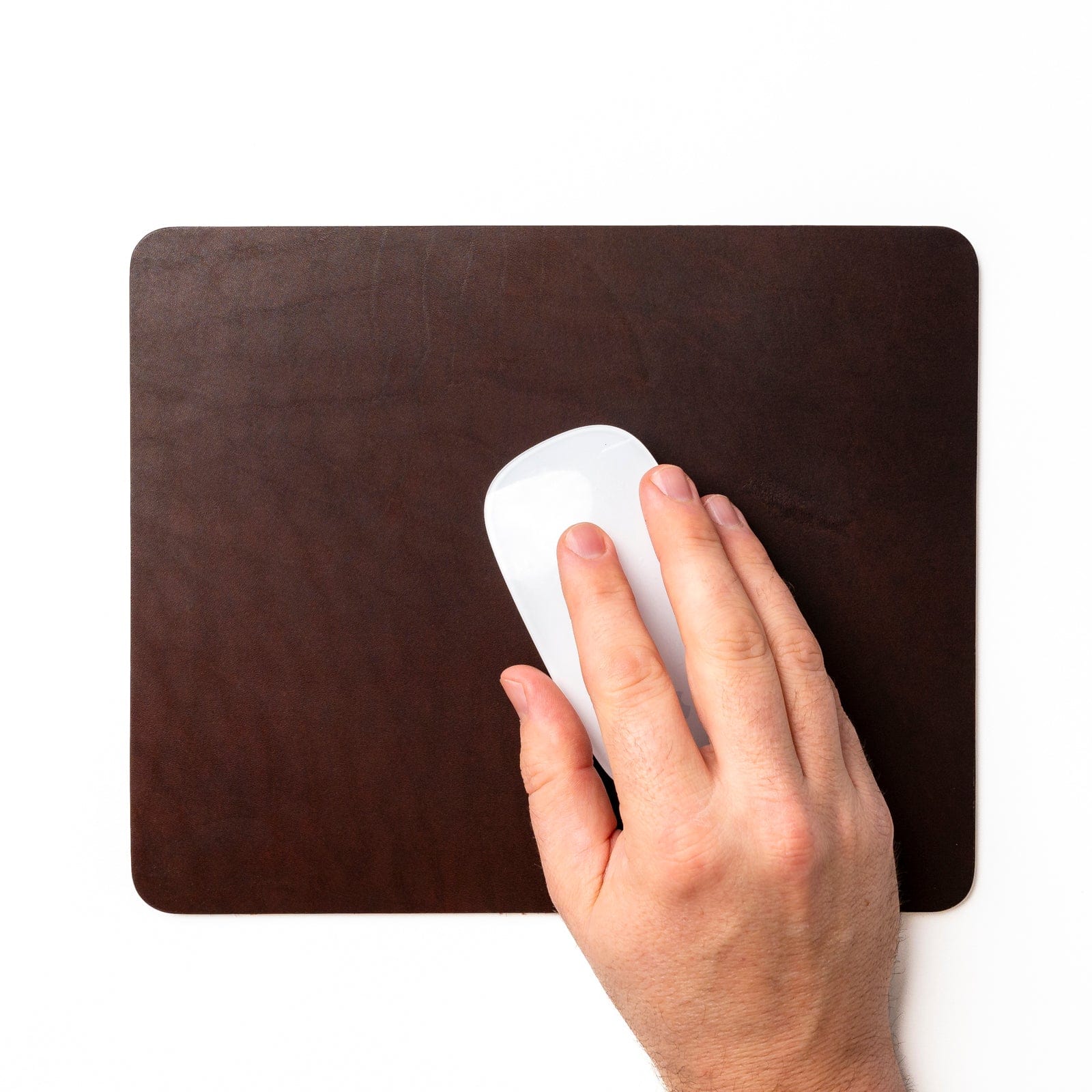 Premium Genuine Leather Mouse Pad - Non-Slip Desk Mat for Gaming & Office Work - Ergonomic Wrist Support for Computers & Laptops - Perfect for Home, Office & Gaming Setups