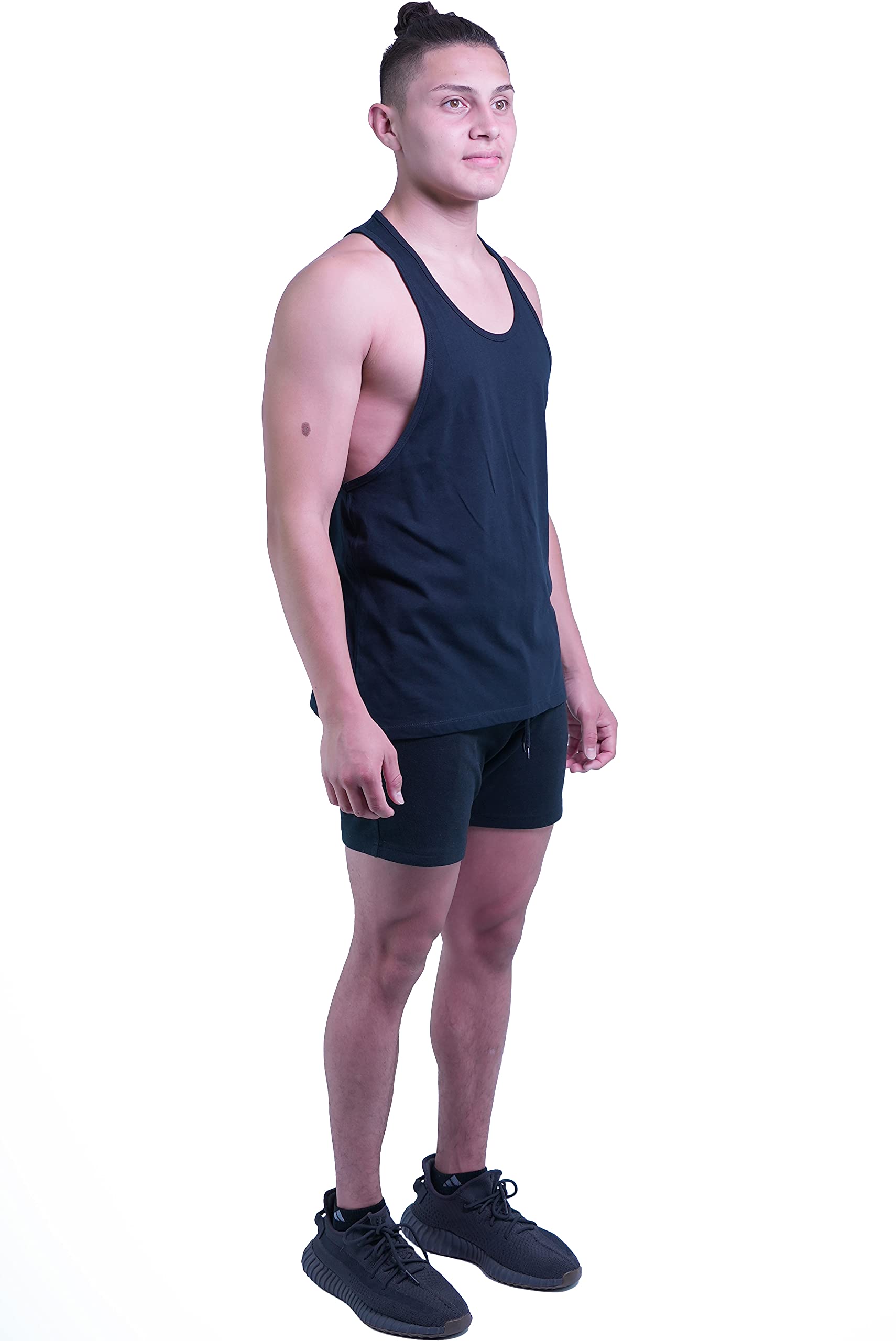 Savage Racerback Muscle Tank Top for Men - Sleeveless Bodybuilding & Fitness Workout Shirt - Gym, Running, Training, Bodybuilding Apparel