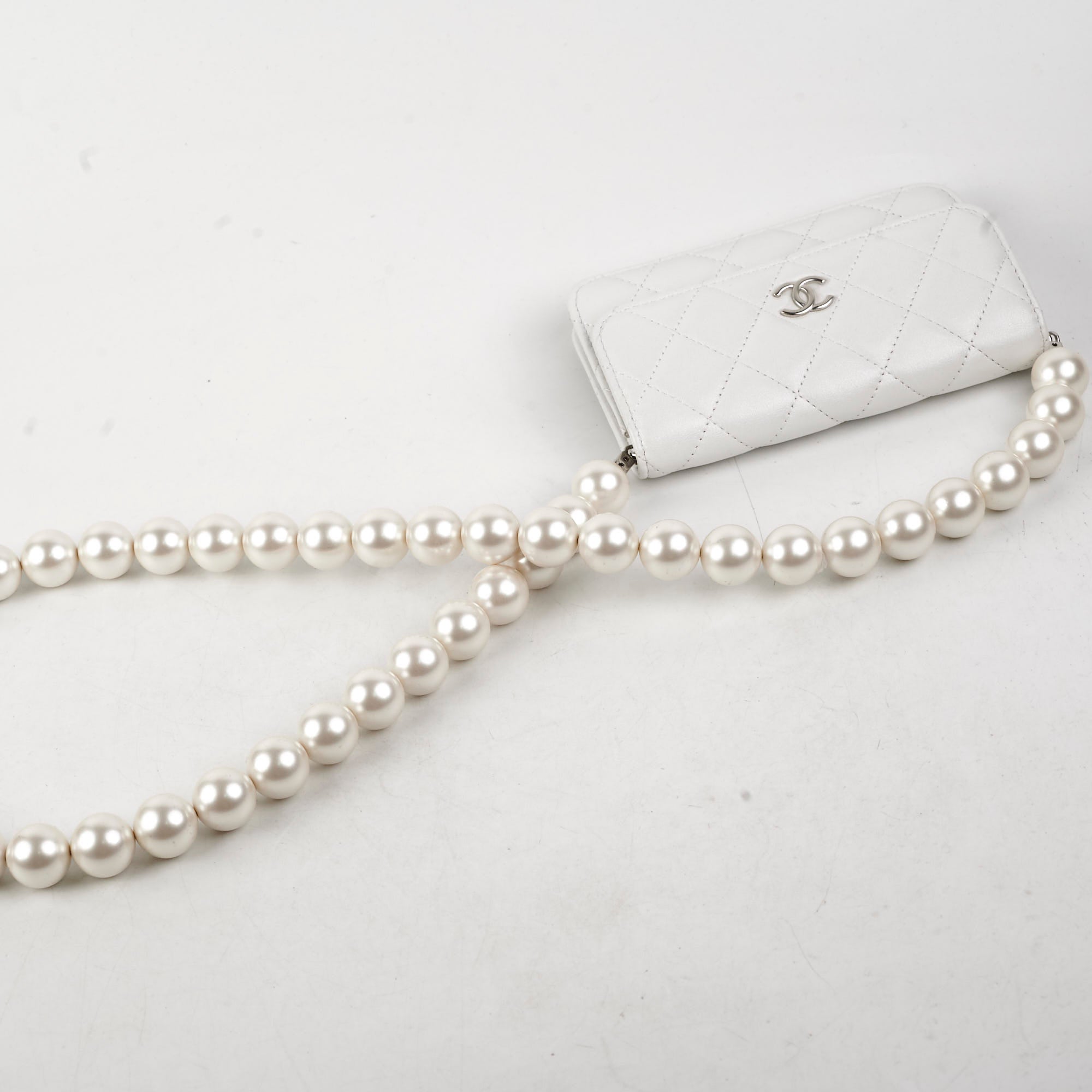 Chanel Pearl Crossbody Bag White 31 Series - Luxury Designer Handbag for Women | Perfect for Parties, Dates & Special Occasions