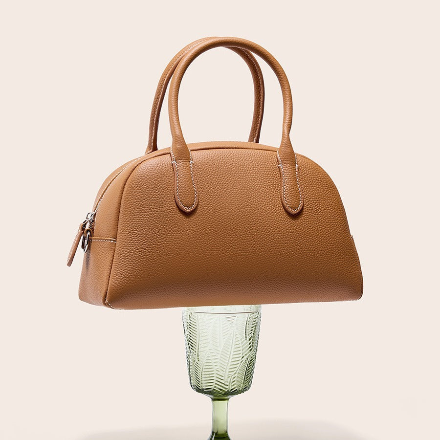 Genuine Leather Tote Bag for Women - Large Capacity Crossbody & Shoulder Handbag - Perfect for Work, Travel & Everyday Use