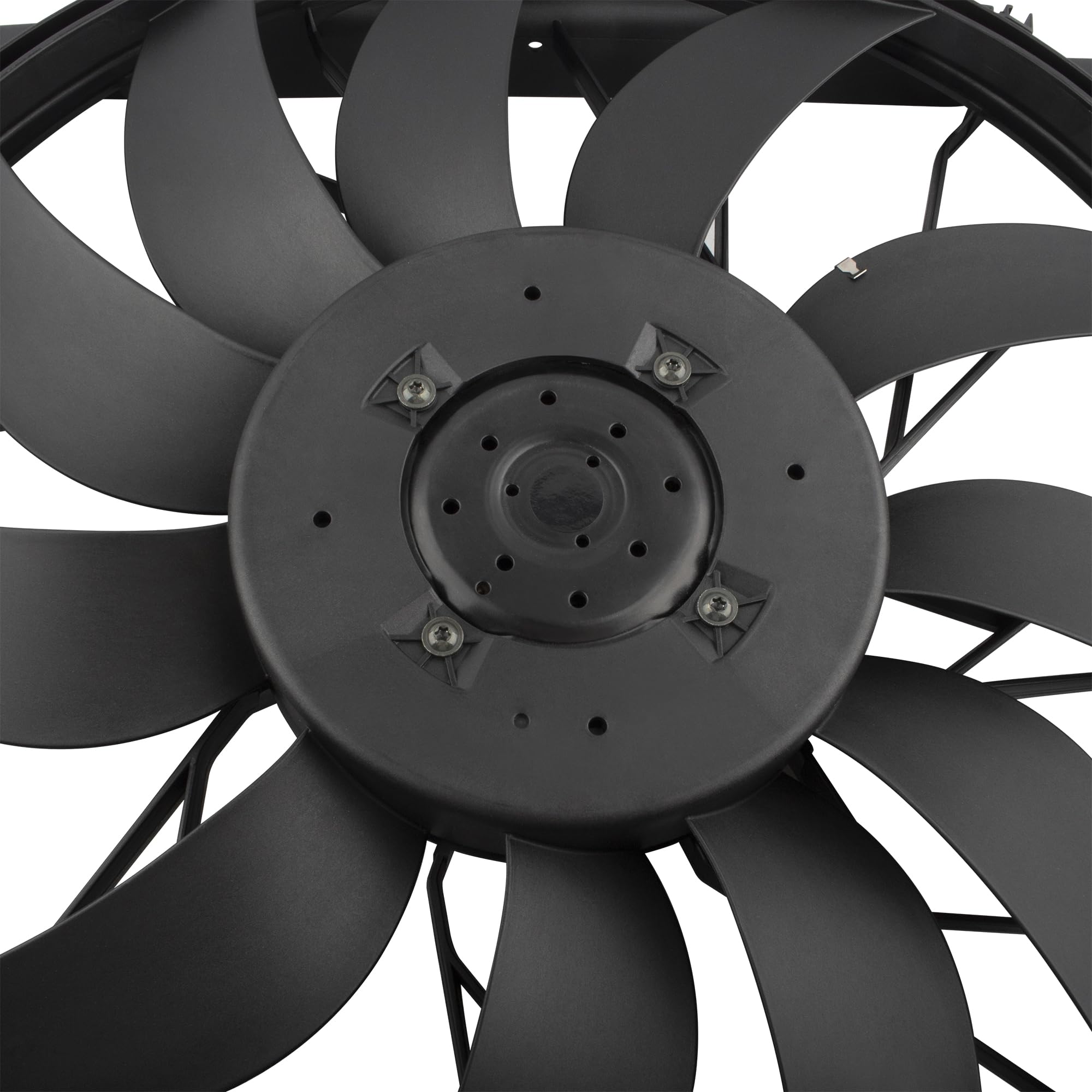 High Performance BOXI Engine Radiator Cooling Fan Assembly Compatible with Mercedes-Benz E320 E63 AMG S350 S550 S600 S63 S65 AMG CLS63 CL550 CL600 CL63 CL65 AMG (Part# 2115000493) - Perfect for Engine Overheating Prevention & Summer Driving