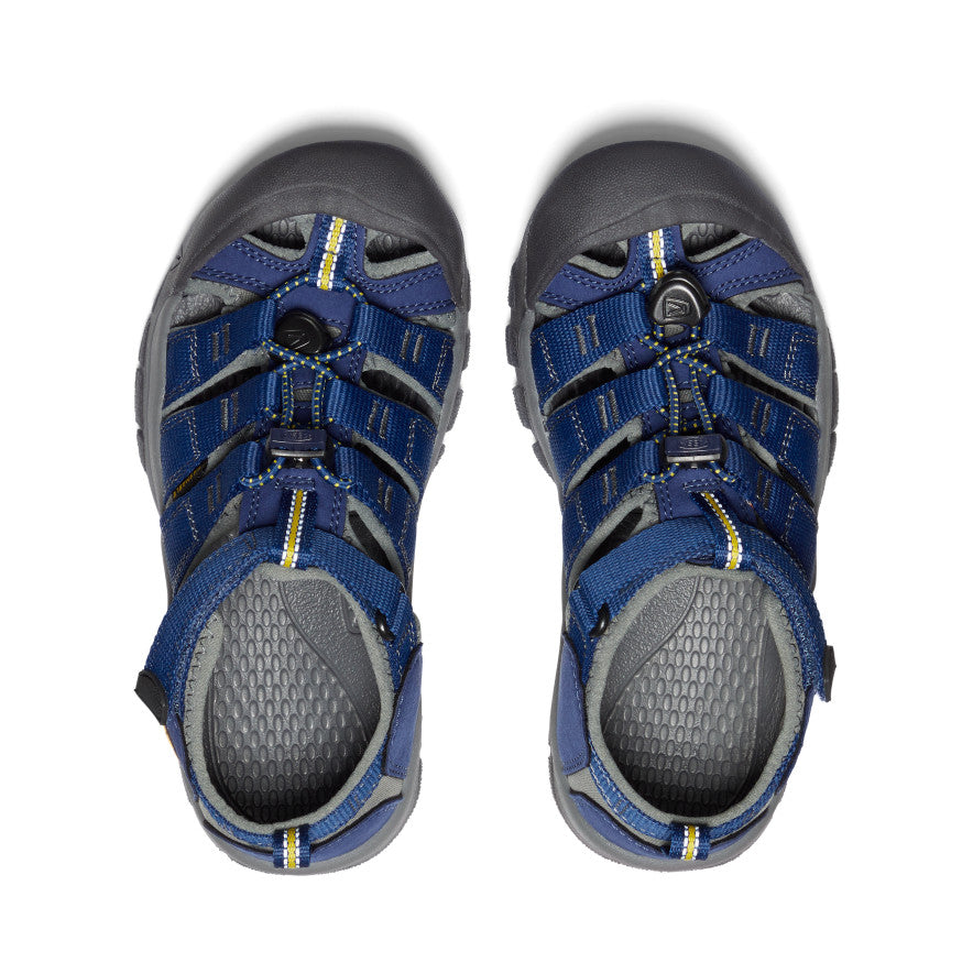 Newport H2 Sandals for Big Kids - Blue Depths/Gargoyle | Waterproof & Comfortable for Beach, Pool & Outdoor Adventures