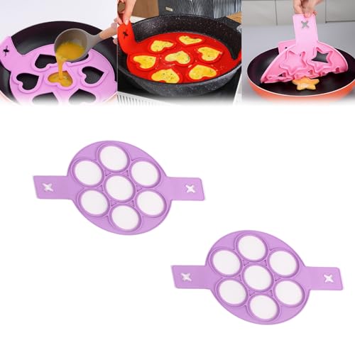 Purple round(2Pcs)