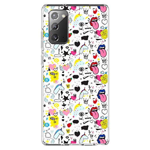 Girl Power - Unicorn Crowns Loud Mouth On Clear Case