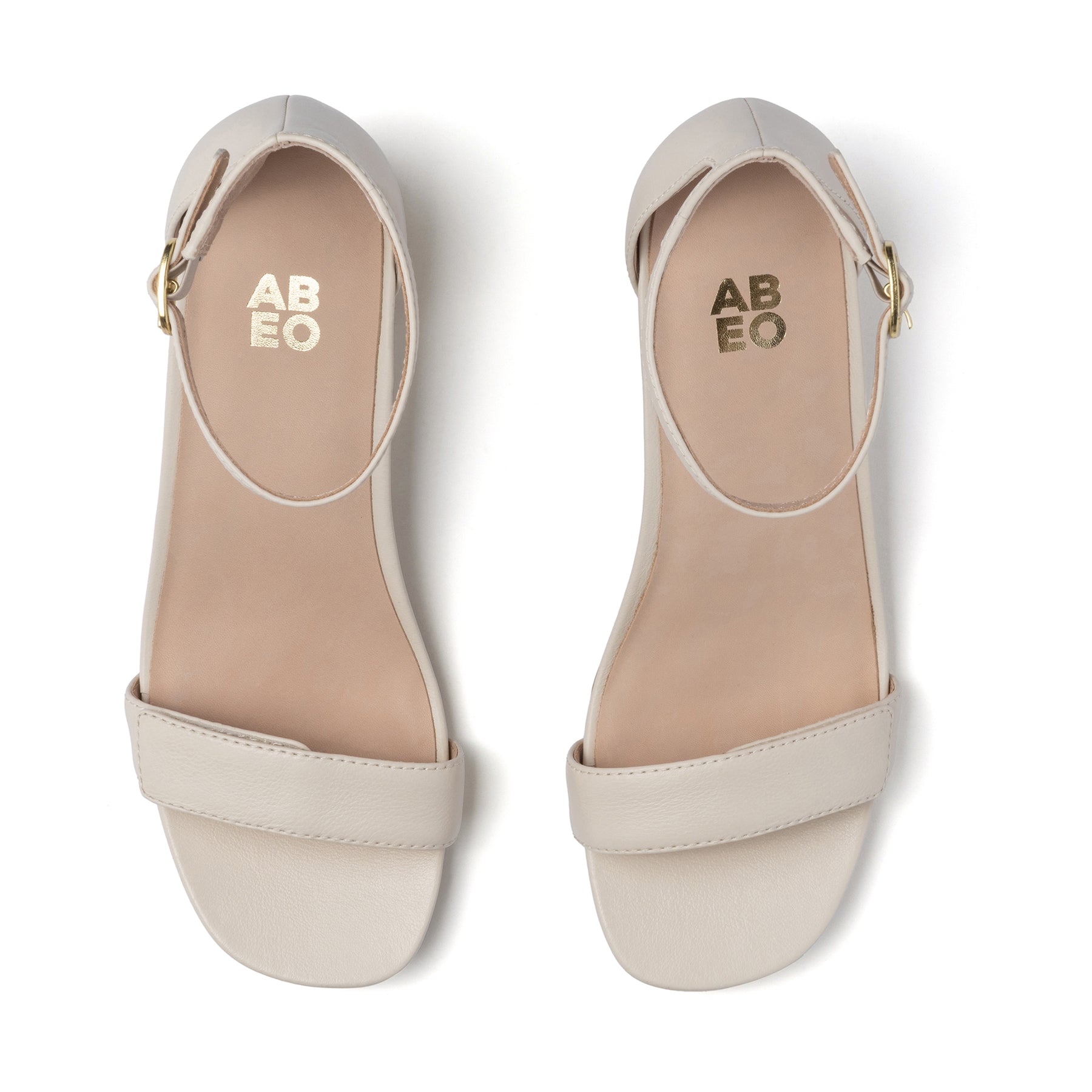 Abeo Avenue Strap Off White - Adjustable Comfortable Sandals for Women | Perfect for Beach, Walking & Casual Outfits
