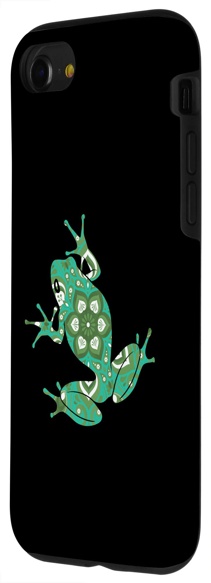iPhone SE (2020) / 7 / 8 Cute Frog Flower Phone Case - Shockproof Protective Cover with Floral Design - Perfect for Spring, Summer & Everyday Use