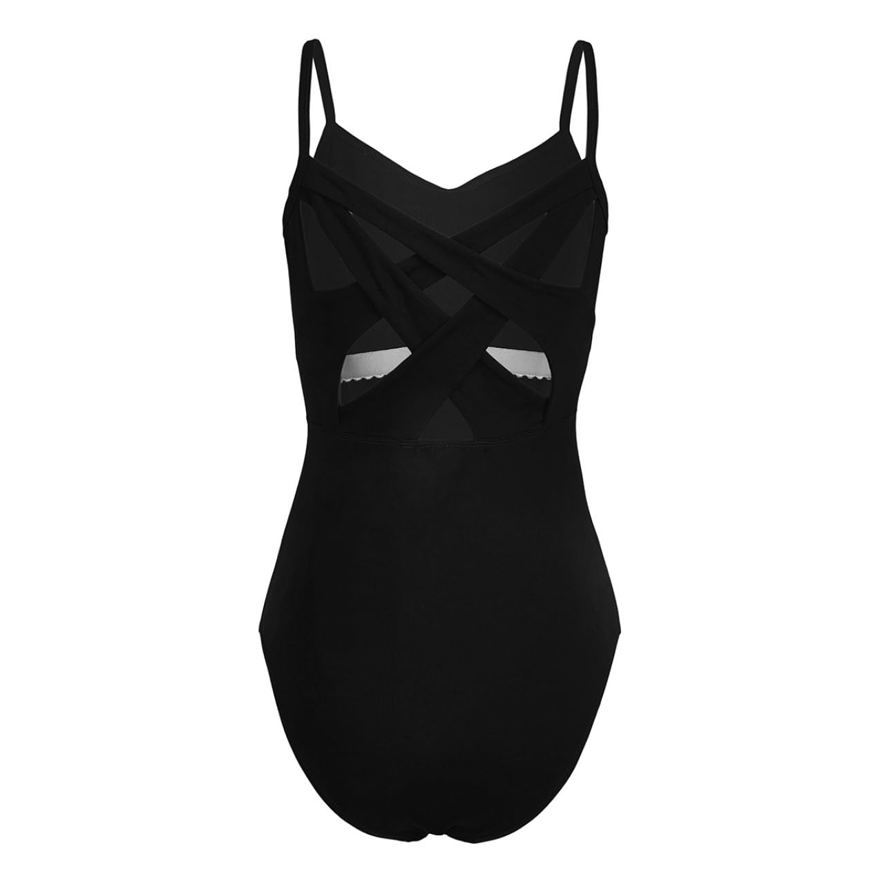 Women's Criss Cross Back Ballet Leotard - Sleeveless Gymnastic Bodysuit for Dance & Yoga Performance - Perfect for Ballet, Contemporary Dance, and Fitness Training