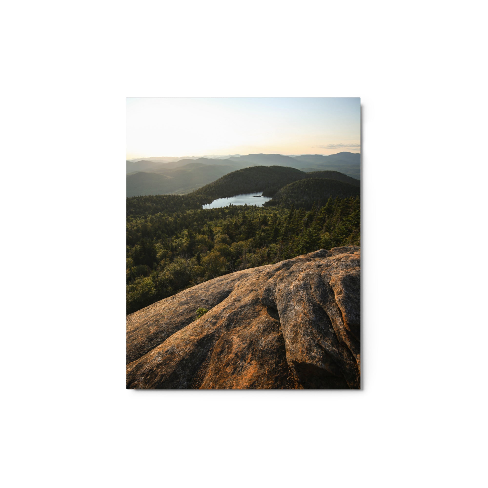 Premium Metal Print of Crane Mountain - Stunning Landscape Wall Art for Home & Office Decor | Perfect for Living Room, Bedroom, or Gift