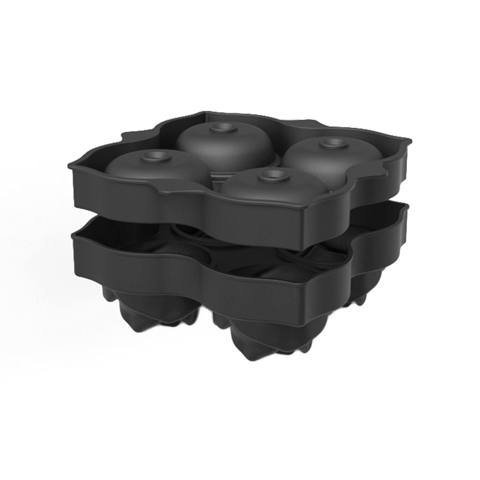 Premium Rose Ice Cube Mold - Silicone Ice Tray for Cocktails, Whiskey & Party Drinks - Elegant Floral Ice Cubes for Weddings, Bars & Home Entertaining