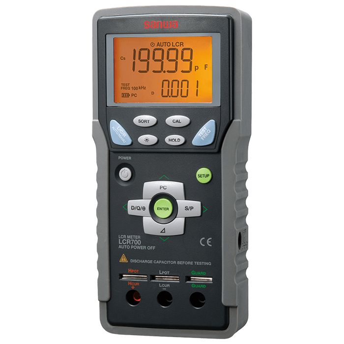 LCR700 Handheld Digital LCR Meter - Portable Inductance Capacitance Resistance Tester for Electronics, DIY Projects & Circuit Repair | Perfect for Engineers, Technicians & Hobbyists