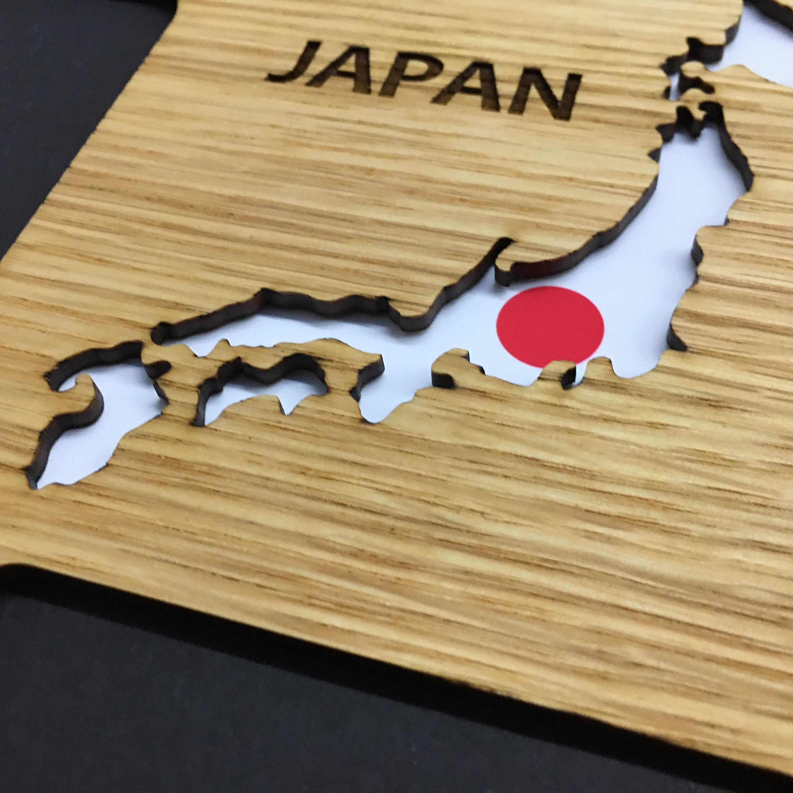 11x14 Country Picture Frame for Travel Collage - Holds 8 Photos, Rustic Wood Display for Japan Souvenirs & Vacation Memories - Perfect for Home Decor, Gift Giving & Travel Keepsakes