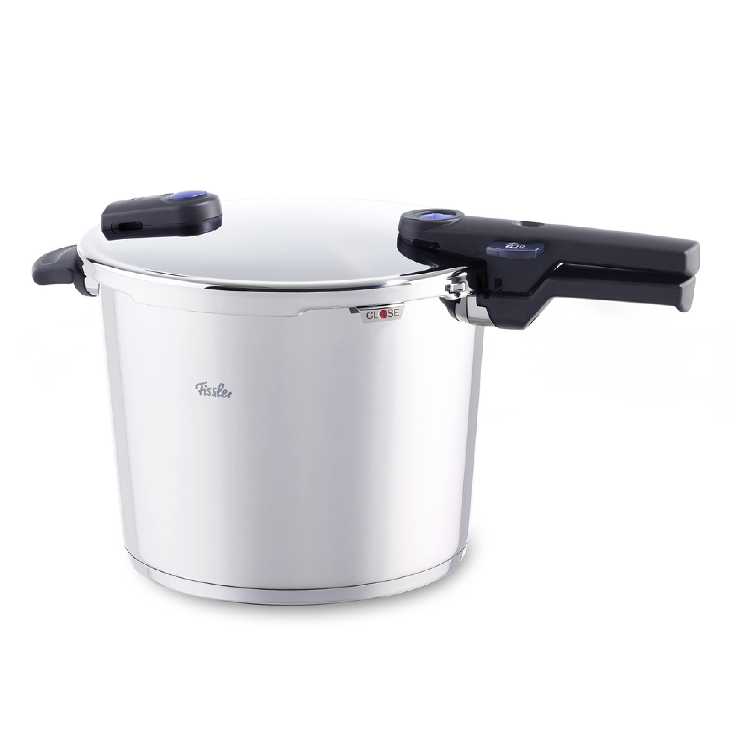 Fissler Vitaquick 10.6 Quart Stainless Steel Pressure Cooker - Works on All Cooktops (Gas, Electric, Induction) - Perfect for Fast Cooking, Meal Prep & Large Family Dinners