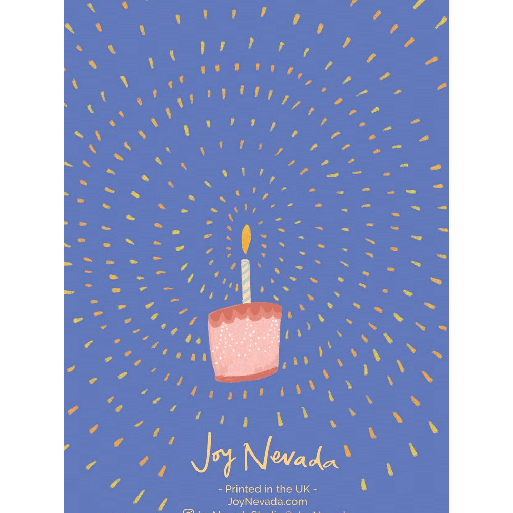 Joy Nevada Birthday Cat Hat Card - Fun & Unique Greeting Card for Cat Lovers - Perfect for Birthdays, Parties & Special Occasions