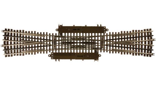 Atlas O Gauge #5 Double Slip Switch for Model Train Layouts - Perfect for Realistic Railroad Scenes and Train Setups