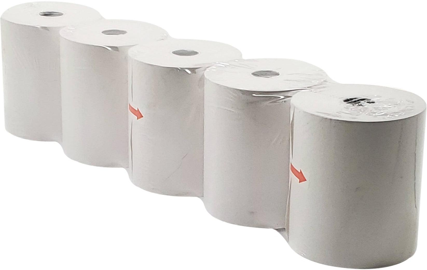 Eco-Friendly 3 1/8 x 180' Thermal Paper Rolls for Receipts, Labels & POS Systems - Perfect for Retail, Restaurants & Shipping Businesses