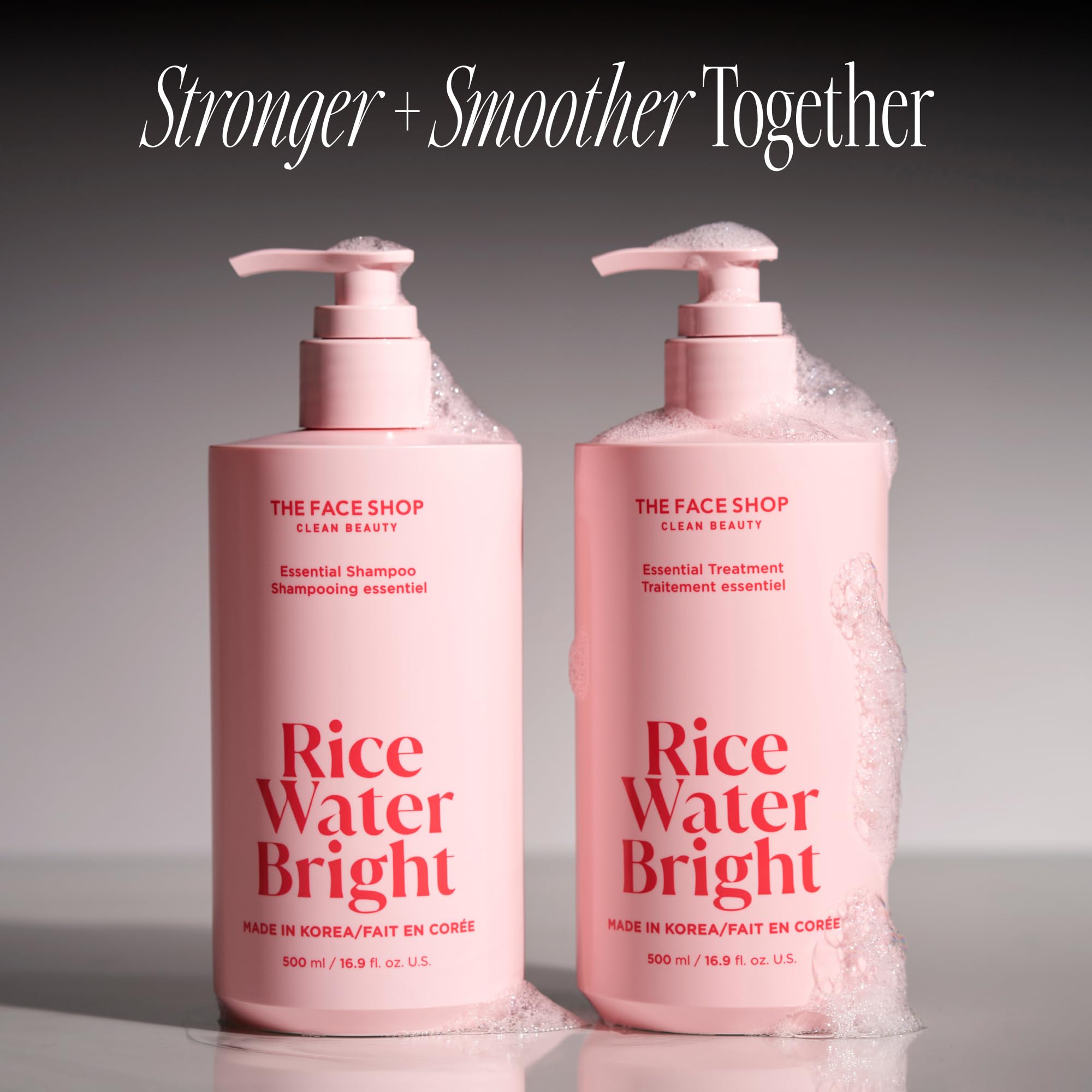 The Face Shop Rice Water Bright Essential Treatment - Korean Rice Protein & Shea Butter Hair Conditioner for Dryness, Anti-Hair Loss, Breakage & Split Ends Control | Sulfate-Free | Perfect for Damaged, Frizzy Hair & Daily Nourishment