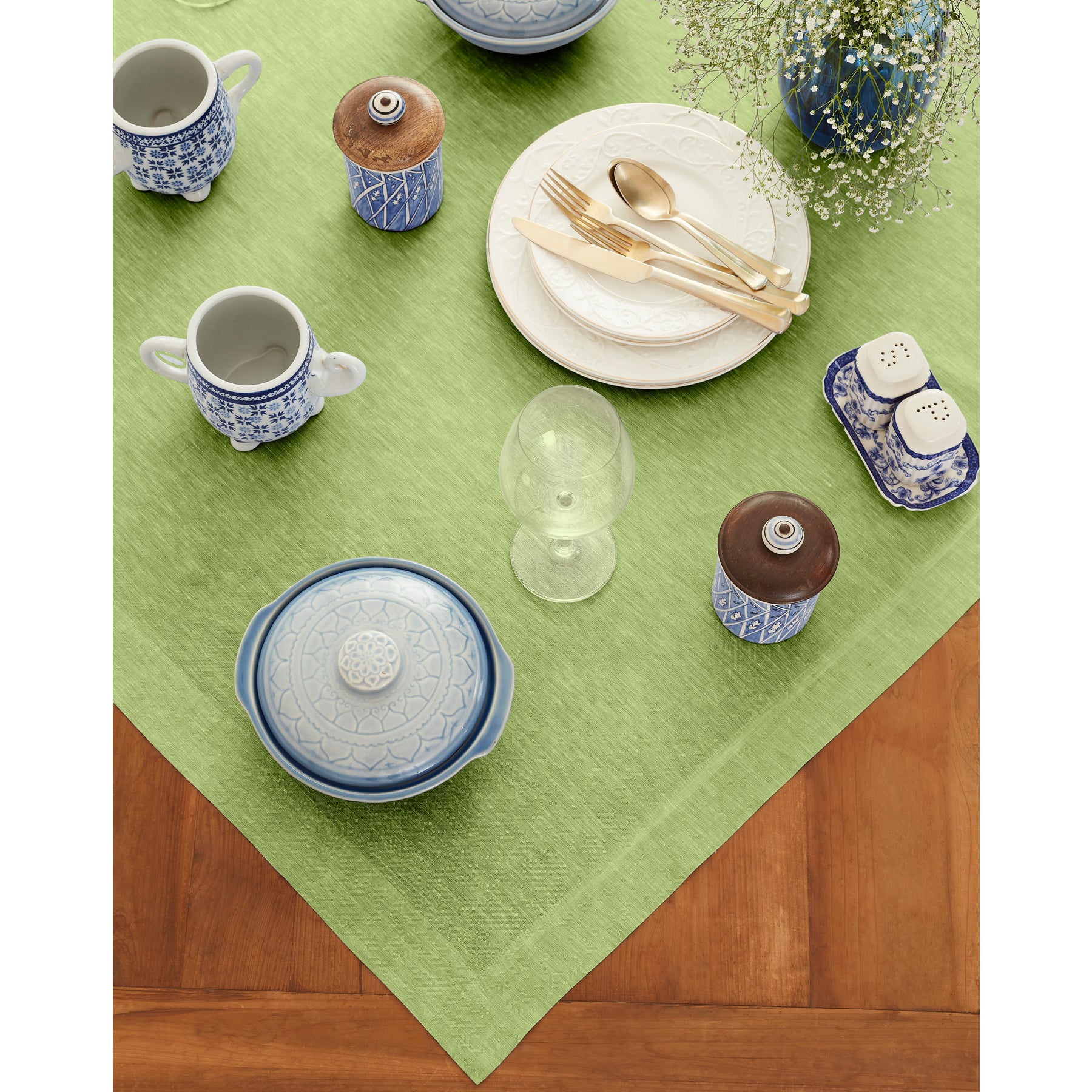 Athena Decorative Table Throw Blanket - Soft & Stylish Home Decor for Sofa, Bed, or Couch - Perfect for Living Room, Bedroom, and Cozy Indoor Use