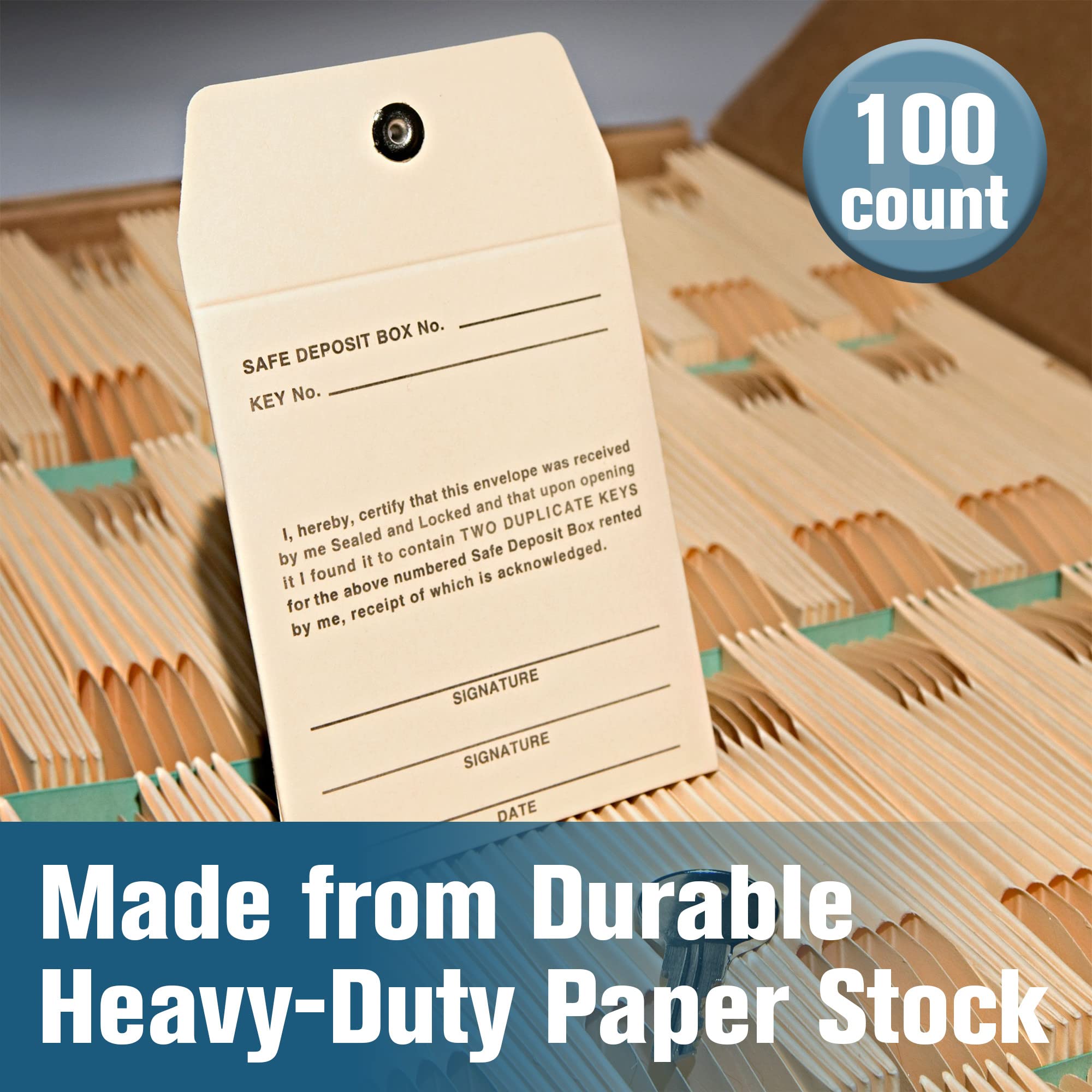 100 Pack Manila Envelopes 3