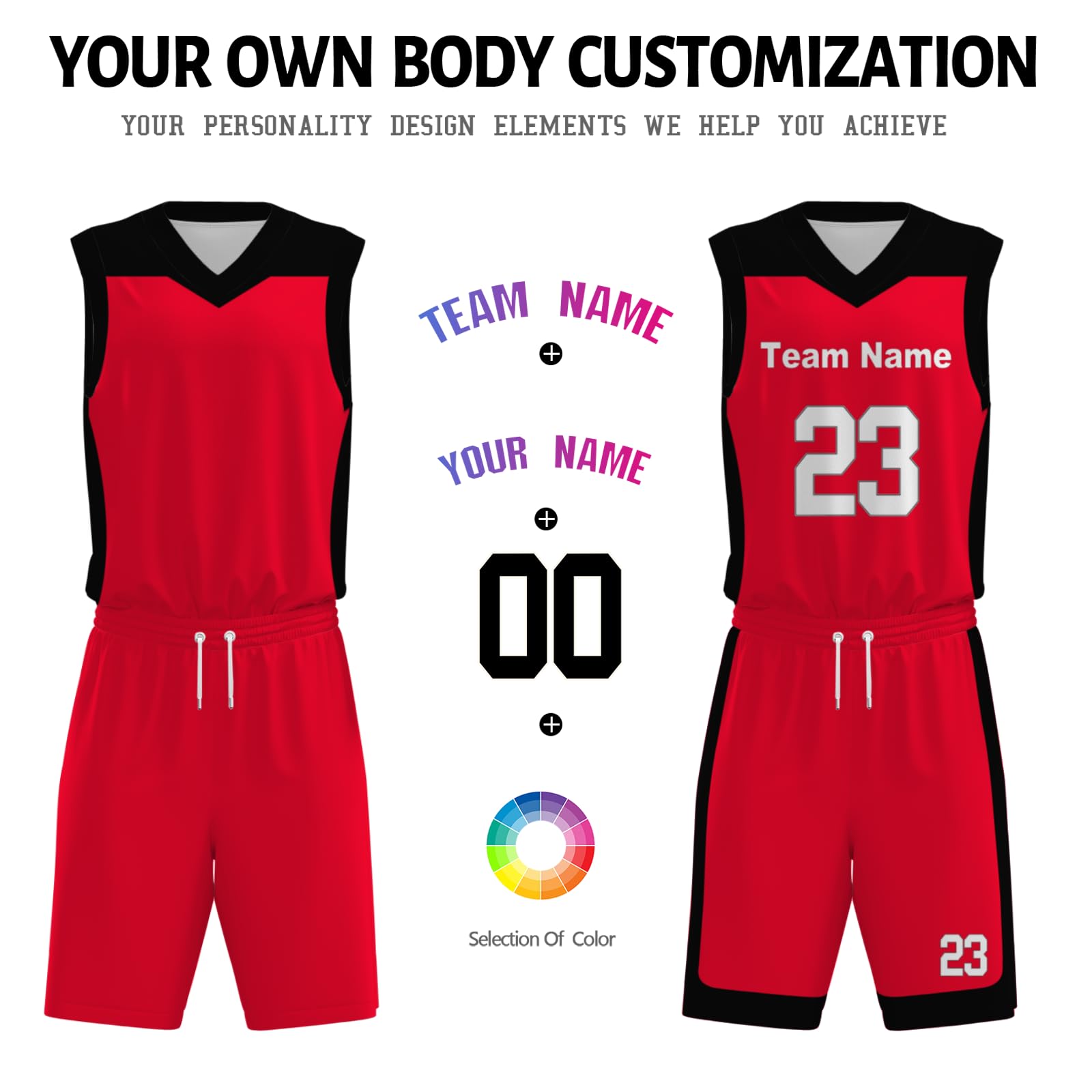 Custom Basketball Jerseys - Personalized NBA Style Uniforms for Men, Women & Kids | Perfect for Team Games, Tournaments & Fan Gear
