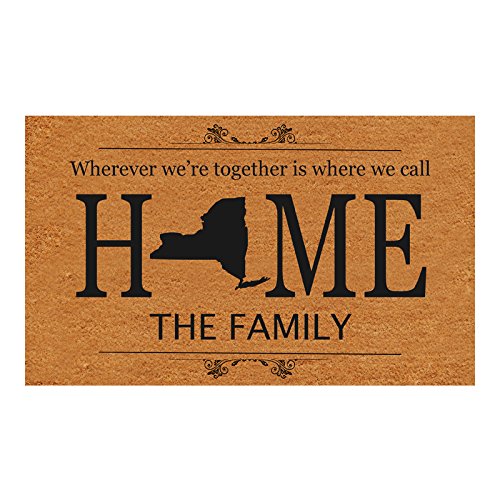 FavorPlus Custom Family Name Doormat - Machine Washable Non-Slip Entrance Mat 18x30 Inch for Bathroom, Kitchen & Home Decor | Perfect for Front Door, Back Door & Mudroom