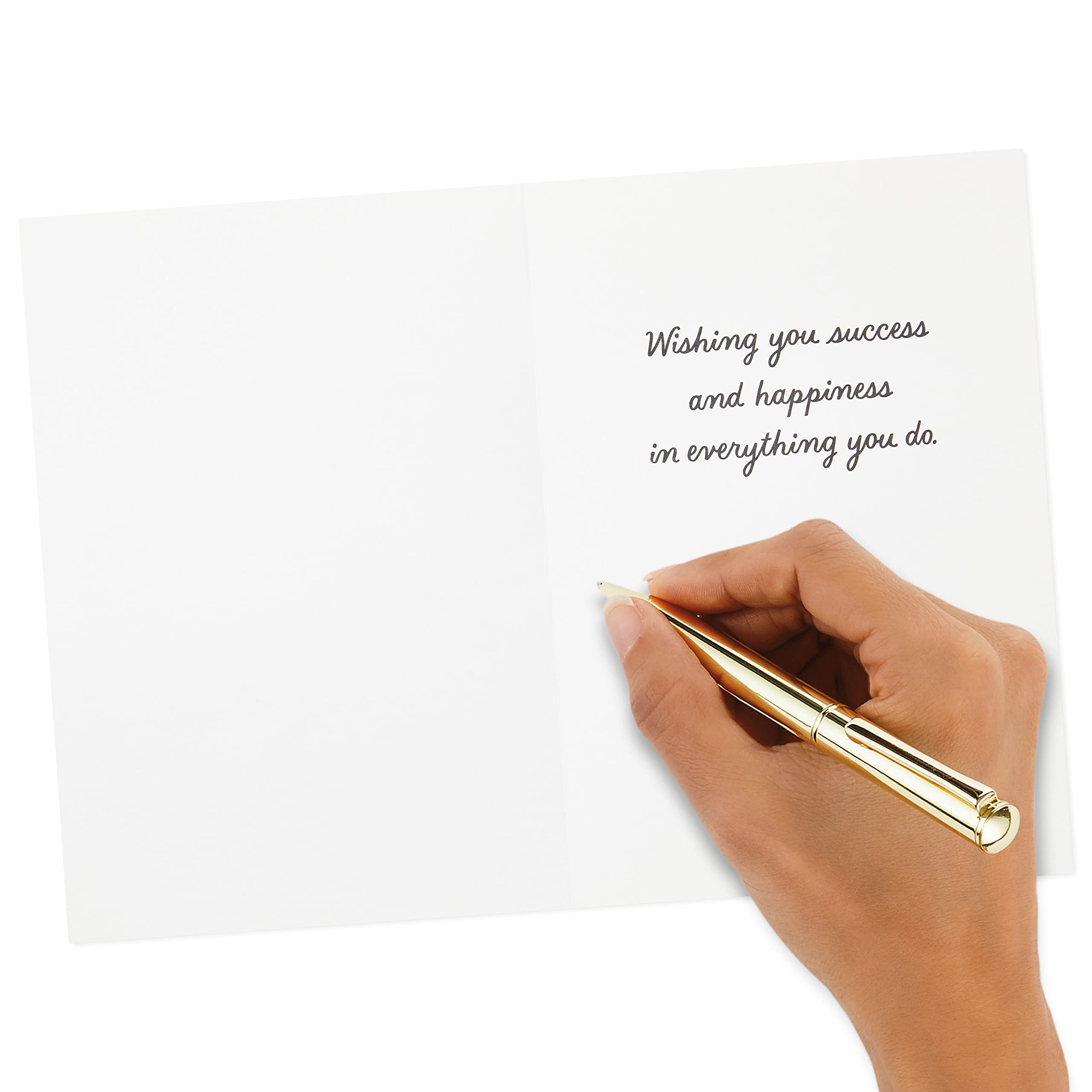 Hallmark Graduation Greeting Cards Set for Women - 16 Inspirational Cards & Envelopes (4 Beautiful Designs) - Perfect for Graduation Gifts, Congratulations & Encouragement - 