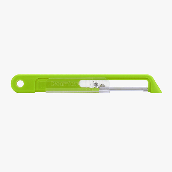 Dreamfarm Sharple Green Kitchen Knife - Ultra Sharp Stainless Steel Blade for Slicing, Dicing & Chopping - Perfect for Home Chefs & Cooking Enthusiasts