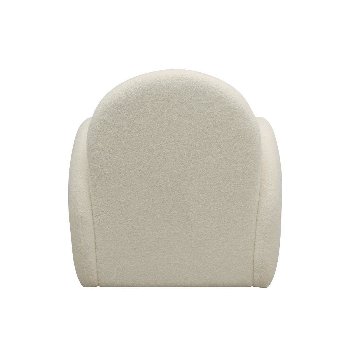 Snugg Swivel Armchair Cream - 360 Degree Rotating Modern Accent Chair with Soft Upholstery for Living Room, Bedroom, or Office - Perfect for Relaxing, Reading, and Lounging