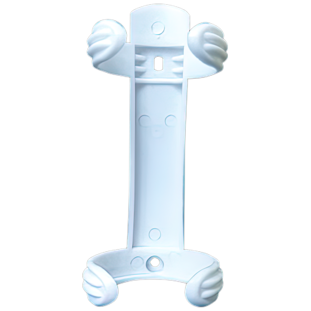DROP Eyewear Wall Mount Bracket for 500ml Eyewash Bottle - Perfect for First Aid Stations, Laboratories, and Emergency Safety Showers