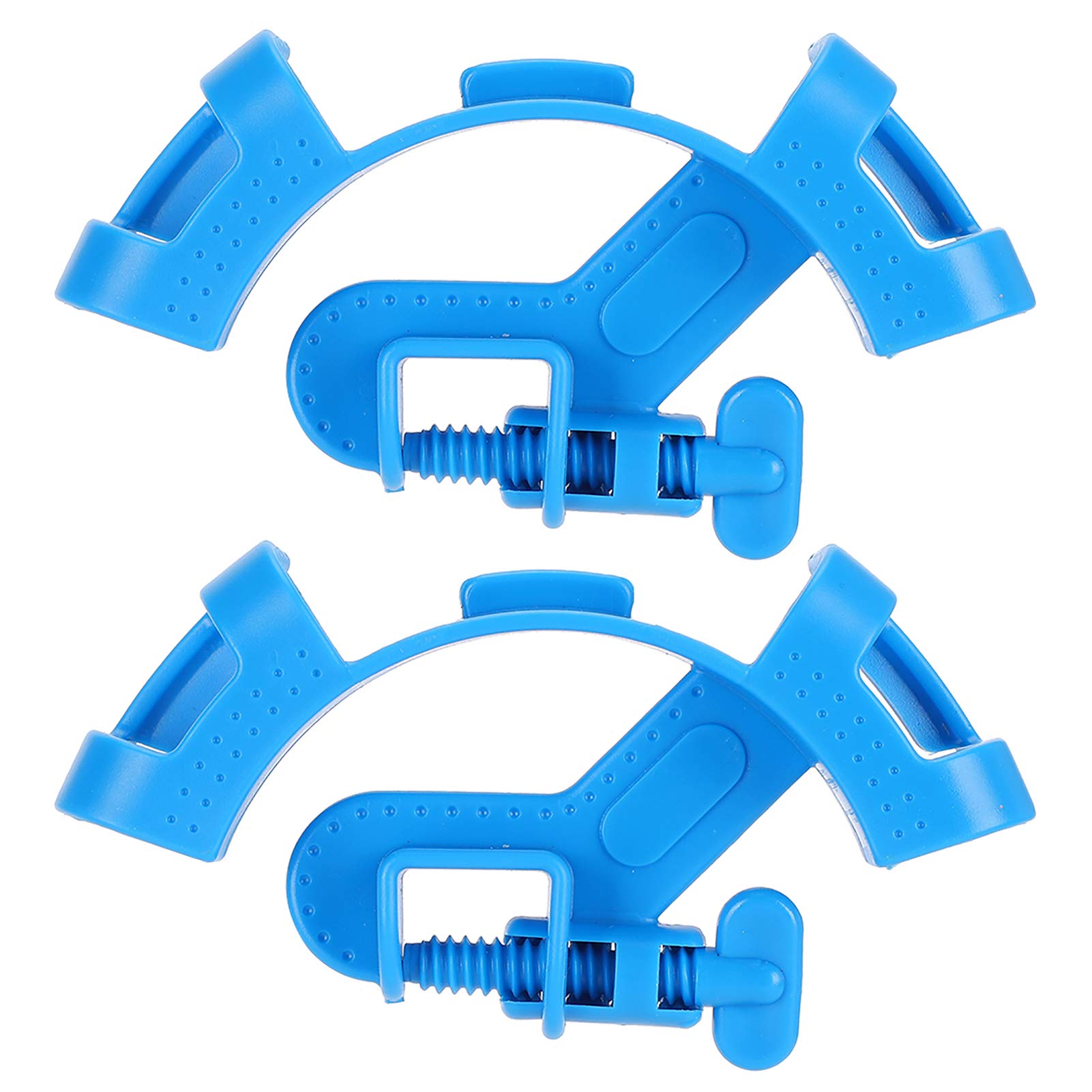 2PCS Plastic Aquarium Water Pipe Holding Clamps - Fish Tank Water Change Tool & Fixing Clip for Secure Pipe Installation - Perfect for Freshwater & Saltwater Tanks, Hydroponics, and Aquarium Maintenance