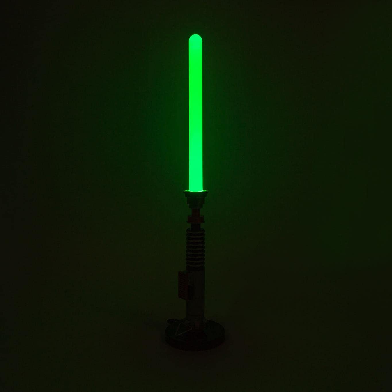 STAR WARS Luke Skywalker Green Lightsaber 23-Inch LED Desktop Mood Light - Nightstand Table Lamp for Bedroom, Office, Kids Playroom - Perfect for Star Wars Fans, Home Decor, and Collectible Gifts | Great for Movie Nights, Gaming Setup, and Themed Room Decor